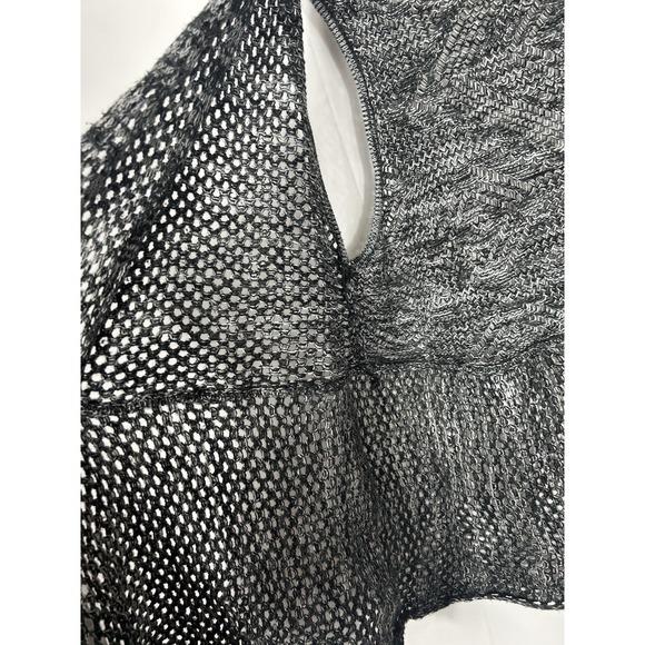 GN Indigo Womens Long Crochet Open Knit Duster Cardigan Size 2X Neutral Layer - Picture 3 of 8